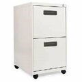 Fine-Line ALEPA542820LG Two Drawer Mobile Pedestal File Light Gray FI3227984